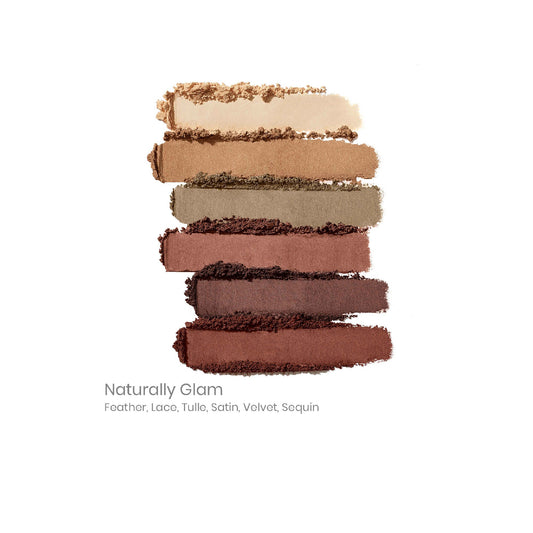Pure Pressed Eyeshadow Pallette - Naturally Glam